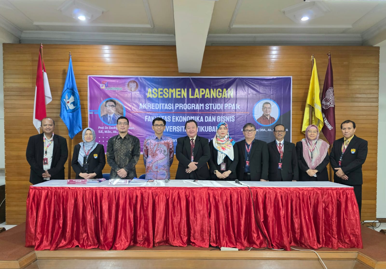 Berita: Asesmen Lapangan Program Studi PPAk FEB Universitas Stikubank Semarang