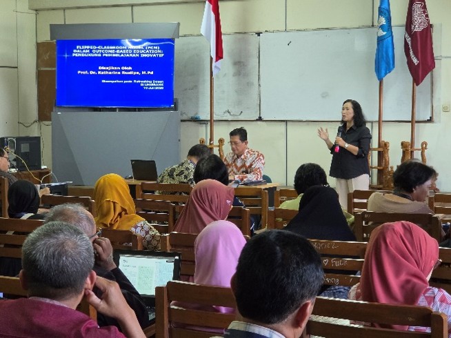 UNISBANK Gelar Workshop Metode Pembelajaran Inovatif FCM Berbasis OBE untuk Tingkatkan Kompetensi Dosen